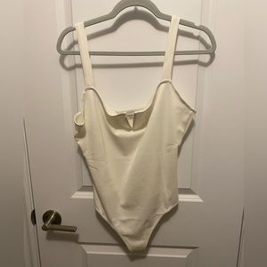 White Babaton Bodysuit BNWOT